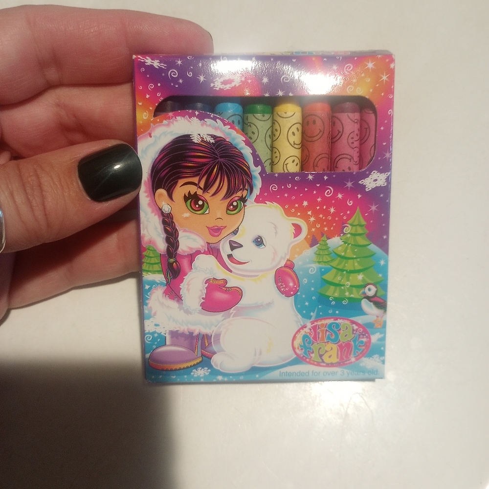 Lisa Frank crayons
